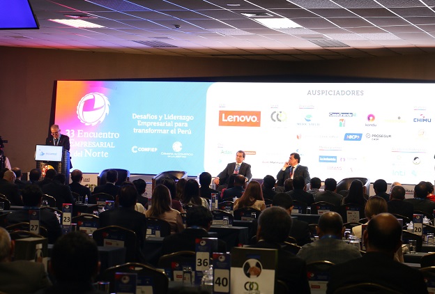 Se inauguró el 33° Encuentro Empresarial del Norte en Trujillo