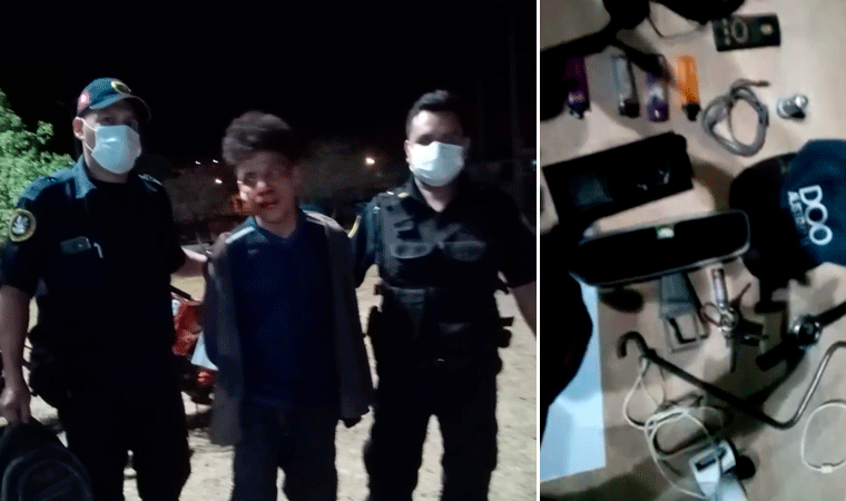 Casi linchan a sujeto por tratar de robar un auto estacionado en vivienda de Trujillo