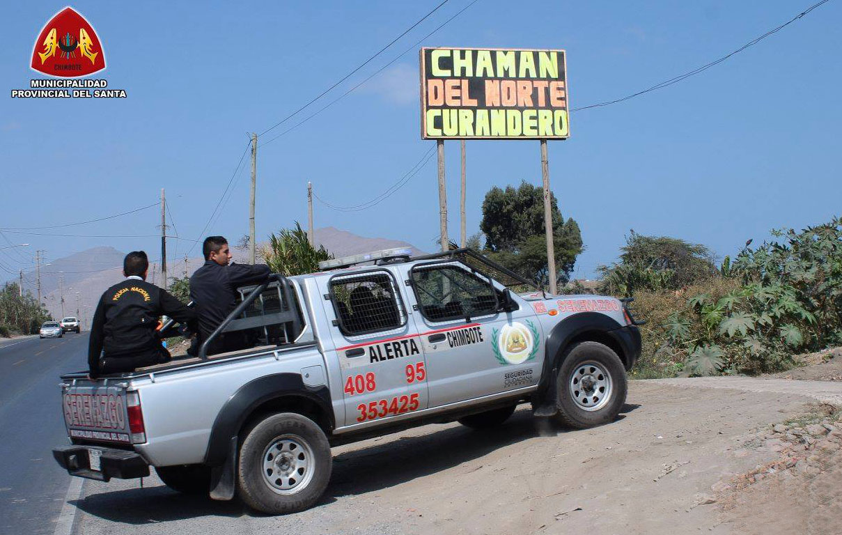 “El Chamán del Norte” fue multado por colocar letreros en Chimbote