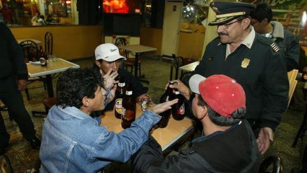 Infringir la Ley seca se castigará con 2 250 soles