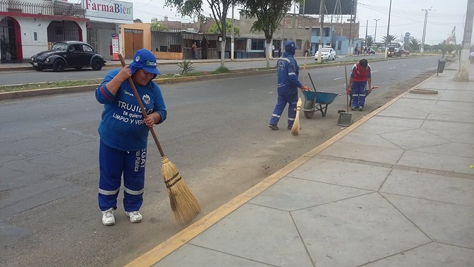 Más de 700 toneladas de basura se recogen a diario en la provincia de Trujillo