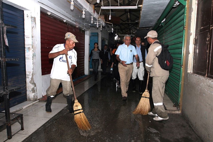 Alcalde de Trujillo da ultimátum a ambulantes de mercado Mayorista