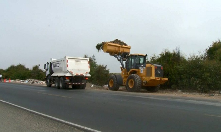 Iniciaron trabajos de limpieza de la zona intangible de Chan Chan