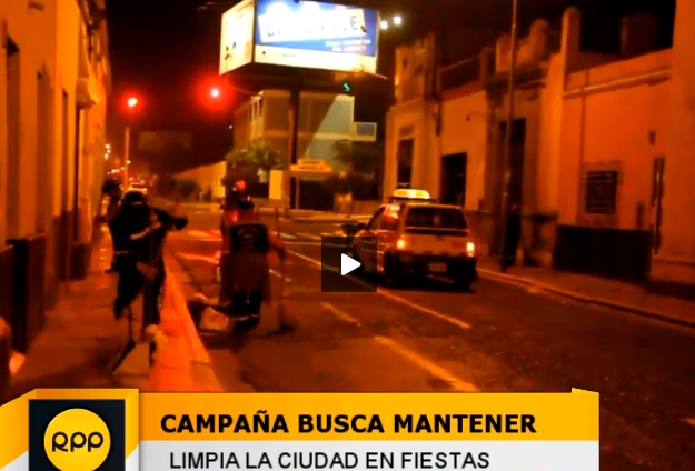 Realizan jornada de limpieza en el centro histórico de Trujillo