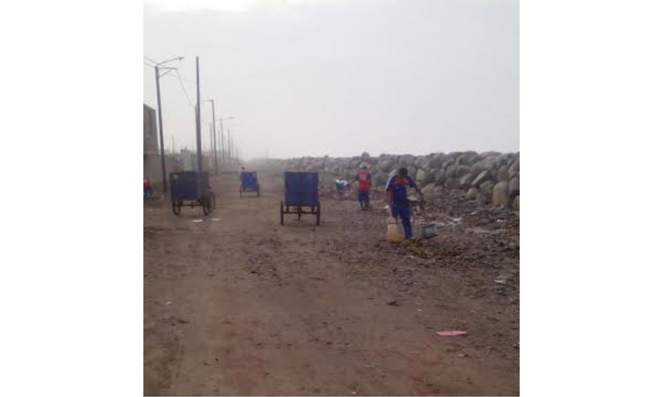 Víctor Larco: realizan trabajos permanentes de limpieza en el Malecón Colón  