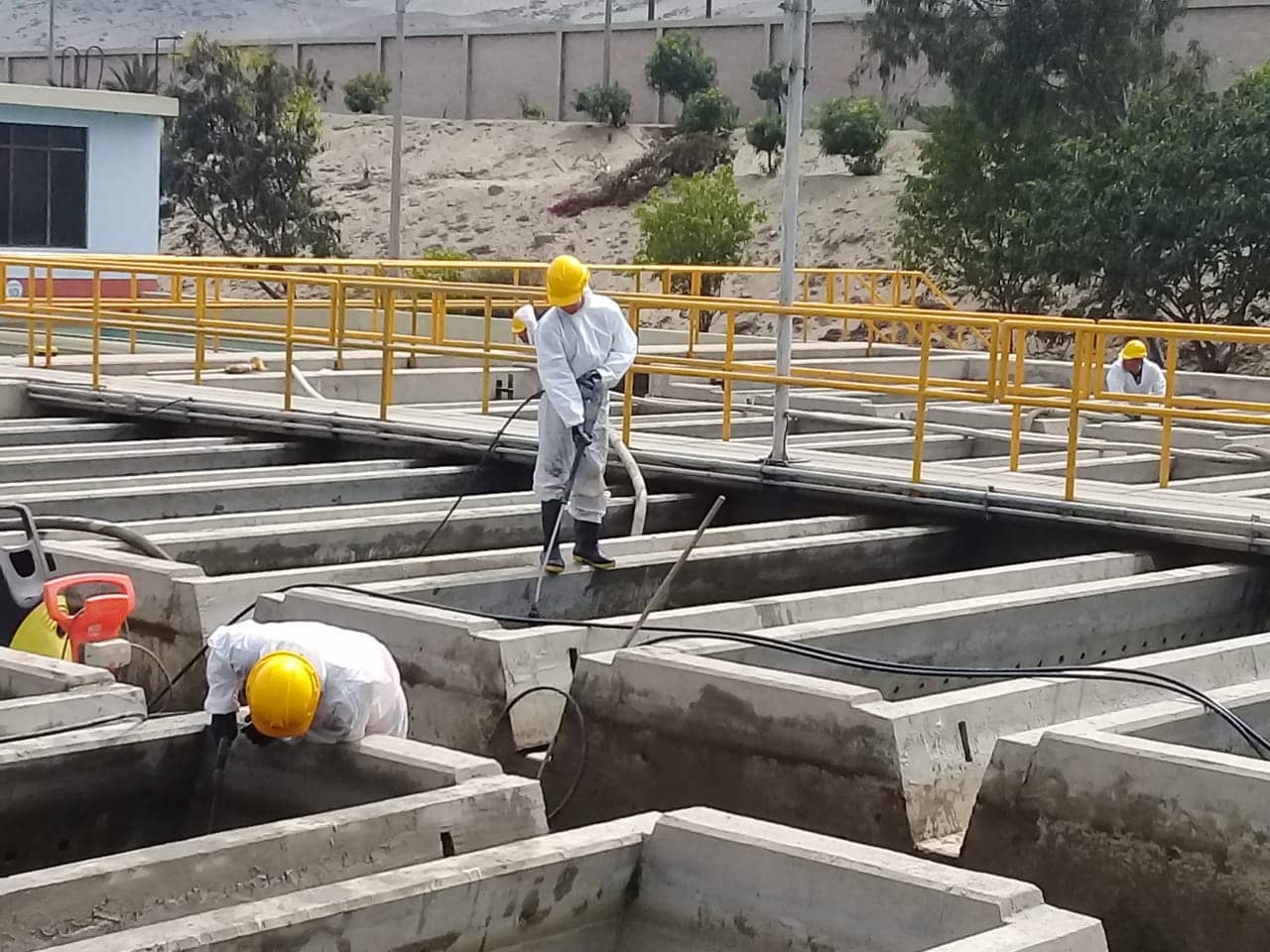 Mantenimiento de Planta de Agua Potable de Trujillo se encuentran al 20% de avance