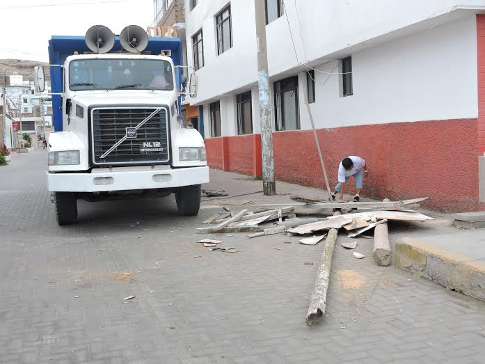 Recogerán más de 30 toneladas de materiales en desuso en Huanchaco