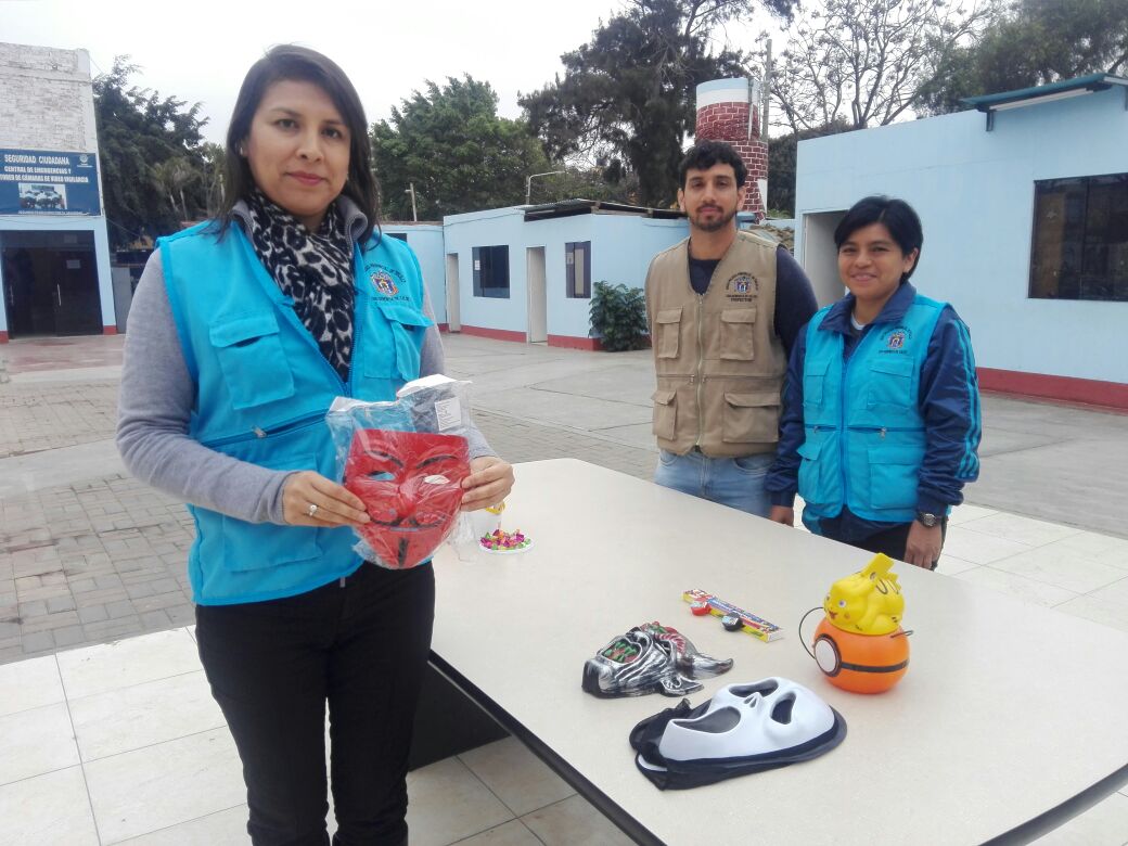 Trujillo: decomisan 200 artículos de Halloween por ser tóxico para los niños