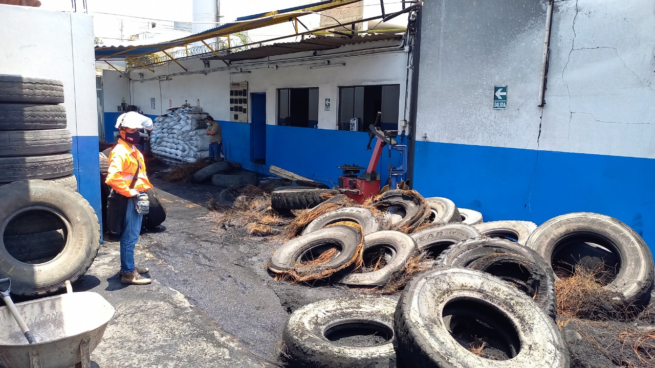 Clausuran local que se incendió por almacenar objetos inflamables en Trujillo