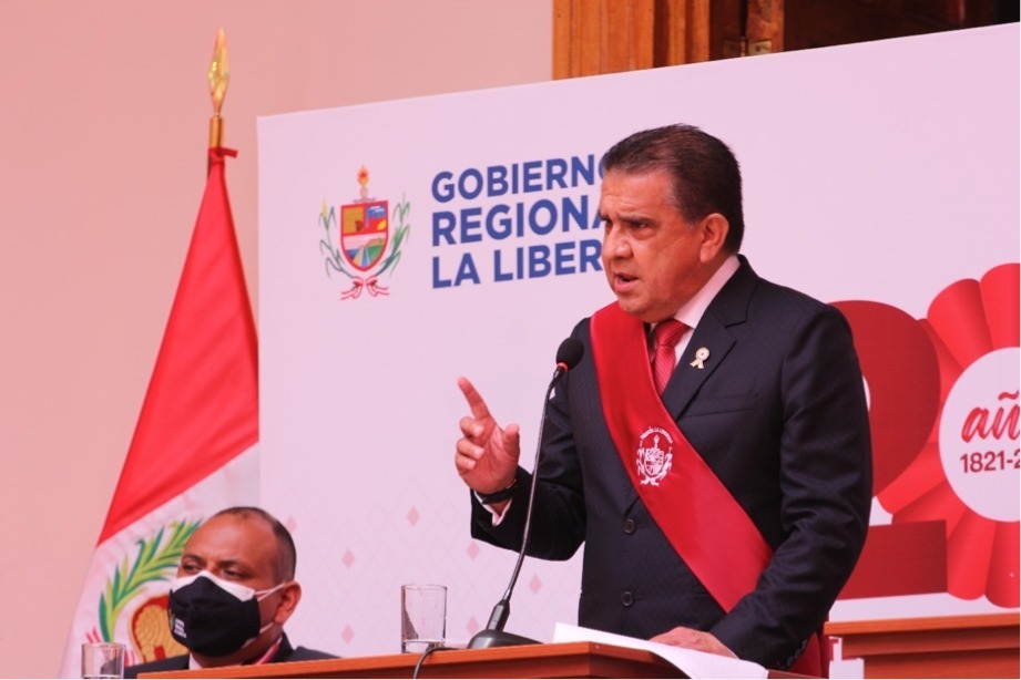 Gobernador de La Libertad pide renuncia de ministra del Ministerio de Desarrollo Agrario y Riego