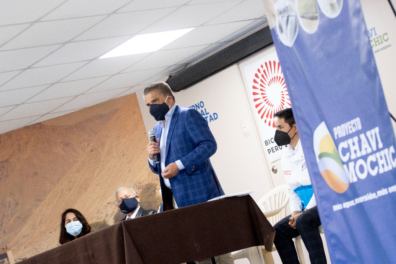 Se realizará reunión con ministro de Agricultura por destrabe de Chavimochic III