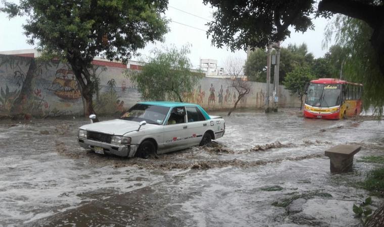 Senamhi prevé que lluvias en el norte se mantendrán hasta la madrugada de mañana