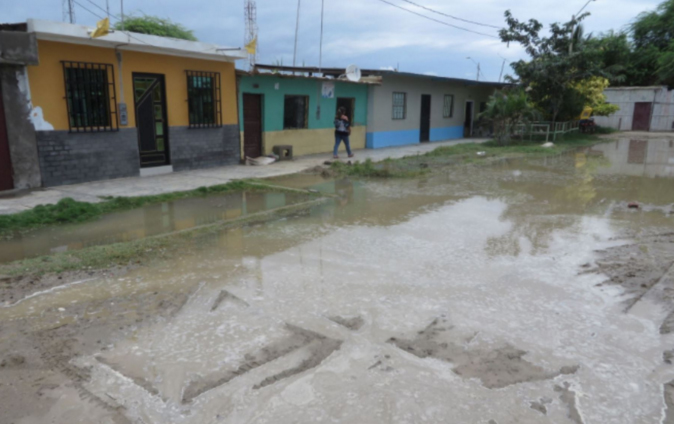 Lluvias en Chepén afectan a humildes viviendas