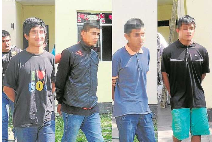 Capturan a menores que integran banda criminal “Los malandros de La Hermelinda”