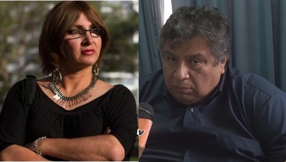 "Carlos Becerra tiembla ante mujer transgénero"