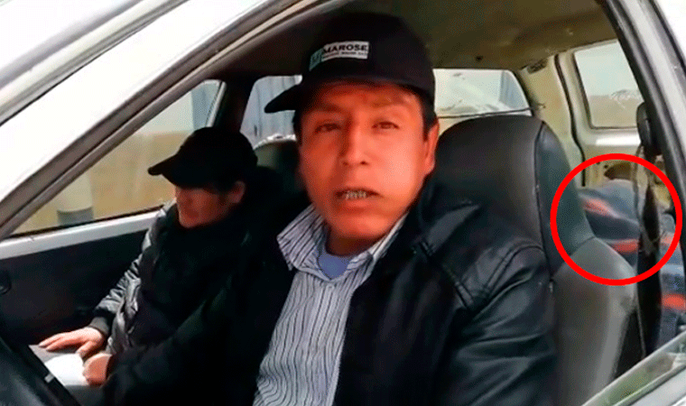Intervienen a taxi que trasladaba el cadáver de un obrero en Huamachuco
