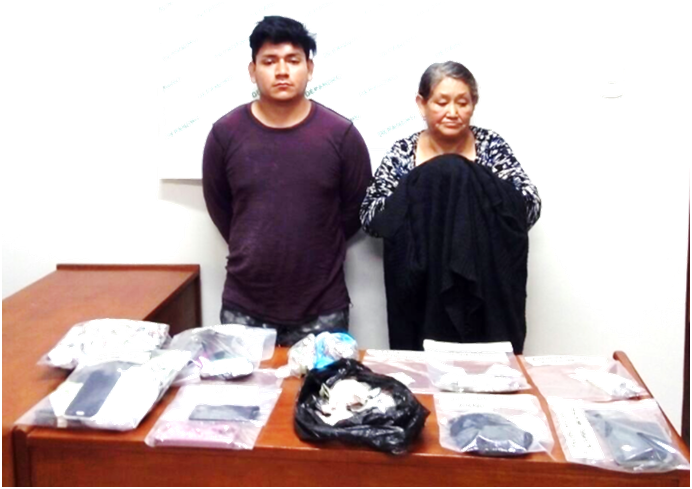 Mamá e hijos son acusados de microcomercializar droga en Víctor Larco