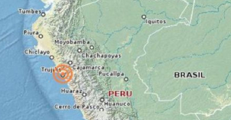 Sismo de 4 grados en escala de Richter se registró anoche en Trujillo 