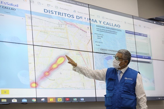 “Mapa de Calor” de EsSalud revela distritos y con mayor foco de contagio a nivel nacional 