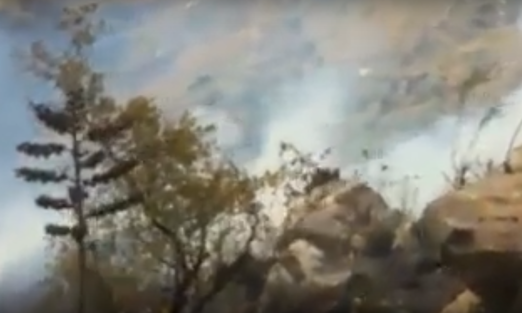 Logran controlar incendio en Marcahuamachuco luego de varias horas