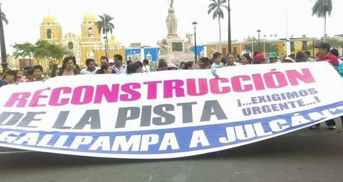 Anuncian mantenimiento en carretera de Julcán