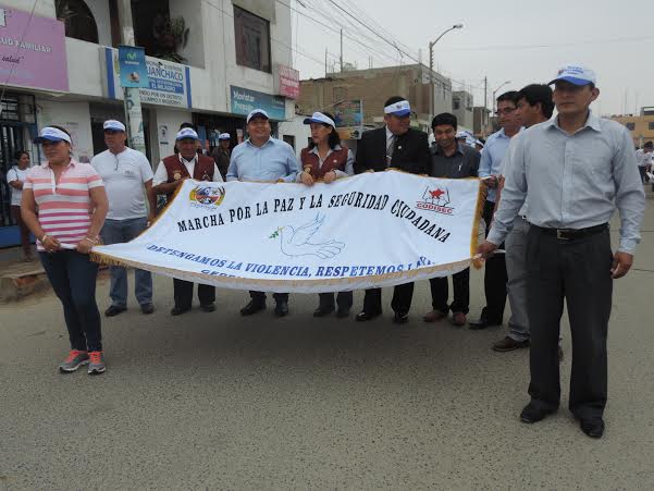 Marcha por la paz y la seguridad congregó a más de mil personas en El Milagro  
