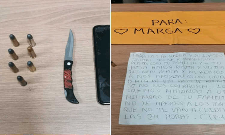 La Esperanza: adolescentes extorsionaban a mujer usando sobre con corazones dibujados 