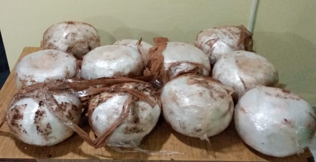 Sujetos transportaban más de 20 kilos de marihuana camufladas con papas