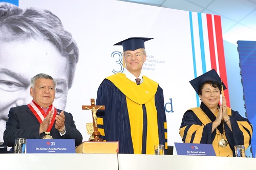 Trujillo: Nobel de Medicina, Edvard Moser, “A la UCV le ha llevado solamente 31 años llegar a donde está. Es impresionante”