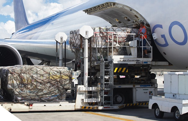 Más de 80 vuelos han transportado carga por vía aérea en estado de emergencia
