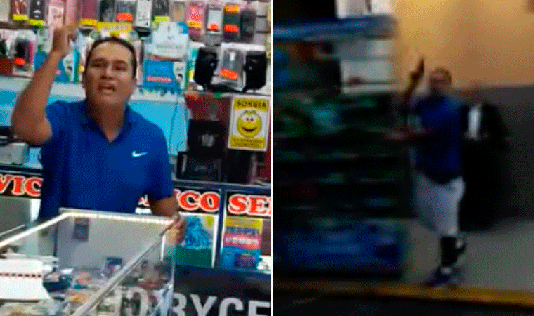 Comerciante ahuyenta a balazos a agentes de serenazgo en operativo contra el comercio informal