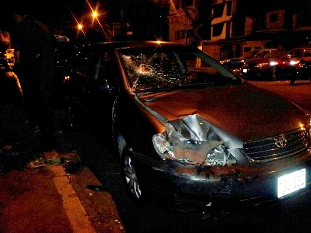 Capturan a médico que huyó luego de atropellar a un motociclista 