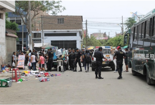 Más de 200 personas detenidas durante megaoperativo policial en Trujillo