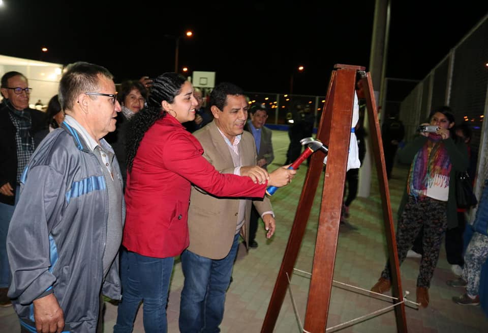 Víctor Larco: inauguran mejoras de losa deportiva en San Pedro