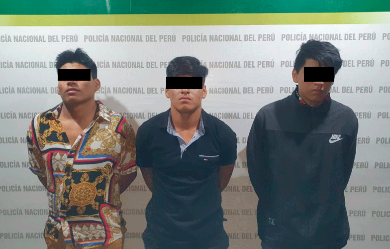 Retienen a tres adolescentes por robar colectivo en Alto Trujillo 