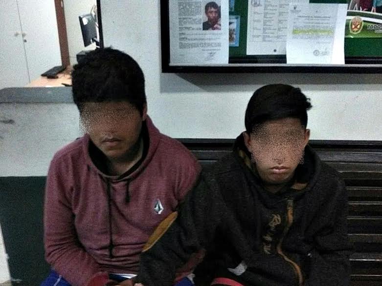 Trujillo: dos adolescentes fueron sorprendidos robando autopartes en La Merced