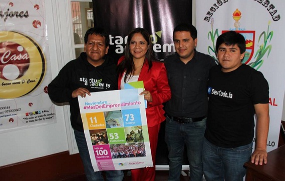 Gobierno regional promueve mes del Emprendimiento con jóvenes liberteños