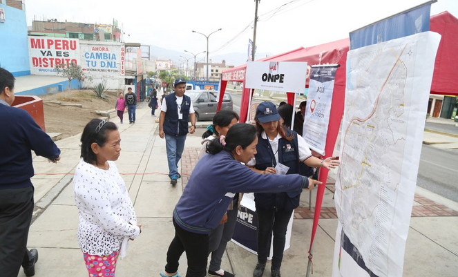 ONPE hace recomendaciones a electores para comicios del 5 de junio