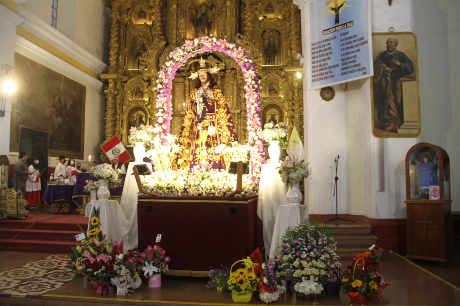 Alcalde de Trujillo otorga reconocimiento a imagen del Señor Cautivo de Ayabaca