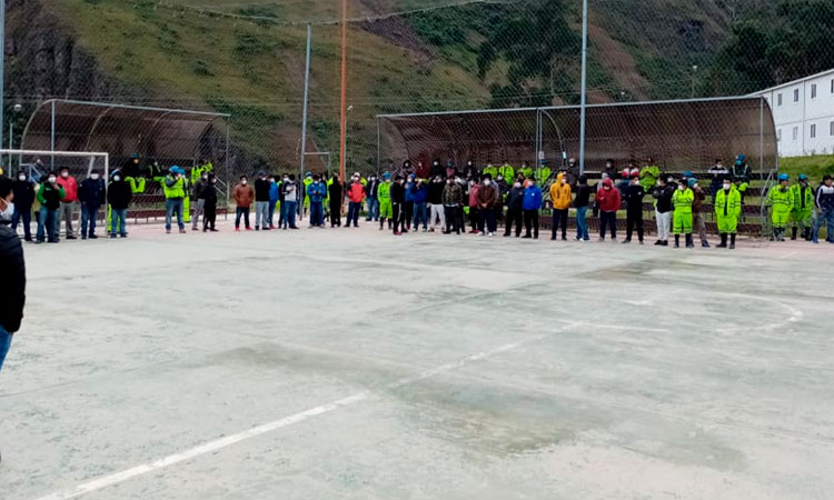 Detectan covid-19 a 41 mineros de Parcoy en Pataz