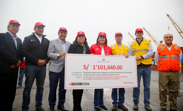 Titular del MTC: “Modernización del puerto de Salaverry es una de las grandes obras hacia el bicentenario” 