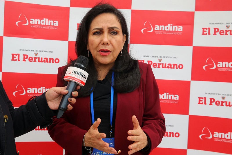 Ministra Montenegro hace llamado a la conciencia a legisladores apristas y fujimoristas