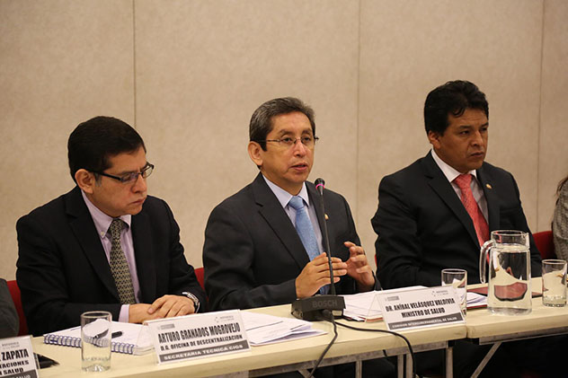 Ministro de Salud prioriza  acuerdos en salud pública con gobiernos regionales