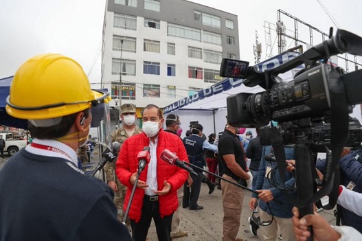 Ministro de Defensa: “Mientras exista riesgo de contagio, lo recomendable es no permitir actividades nocturnas”