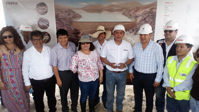 Ministro de Agricultura respalda propuesta de  Llempén para reinicio de presa Palo Redondo