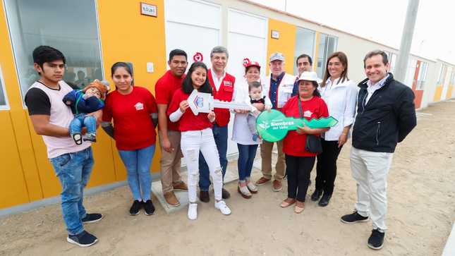 Virú: 399 familias de bajos recursos recibieron viviendas de “Techo Propio”