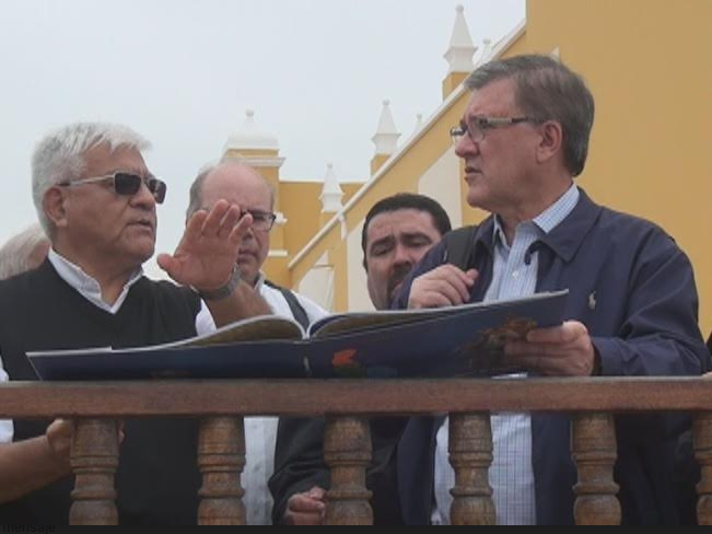 Ministro de Trabajo inspeccionó en Trujillo el recorrido del Papa Francisco 