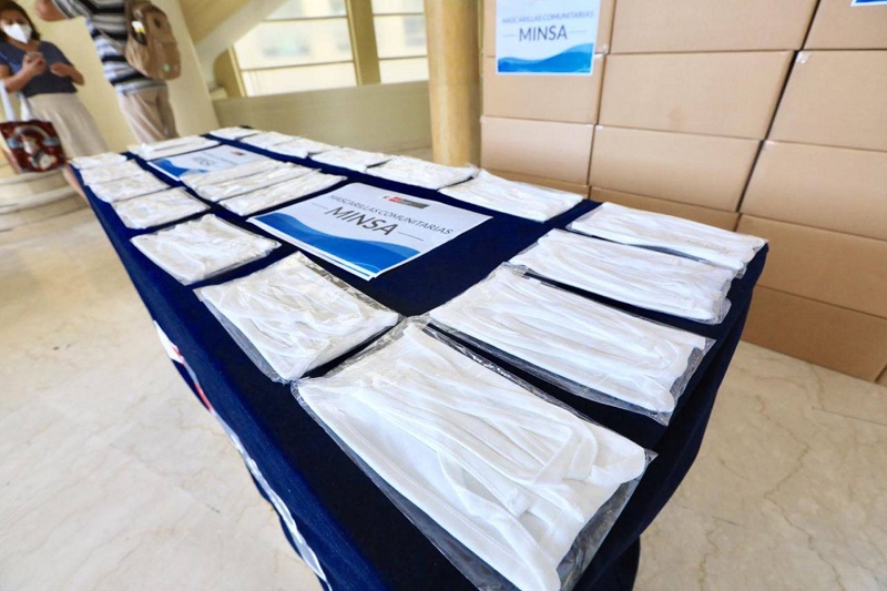 Minsa entregará 10 millones de mascarillas en todo el país