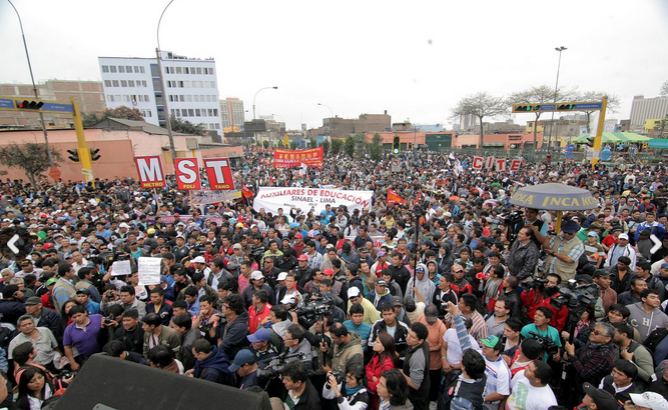  La CGTP realizará hoy acto político sindical por Día del Trabajador
