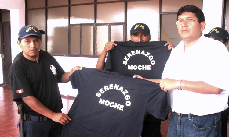 Reelecto acalde de Moche está recluido en carceleta por caso de corrupción
